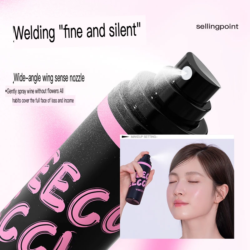 

VEECCI/ Veecci Soft Mist Micro-oil Control Setting Spray For Long-lasting Setting, Clear And Moisturizing