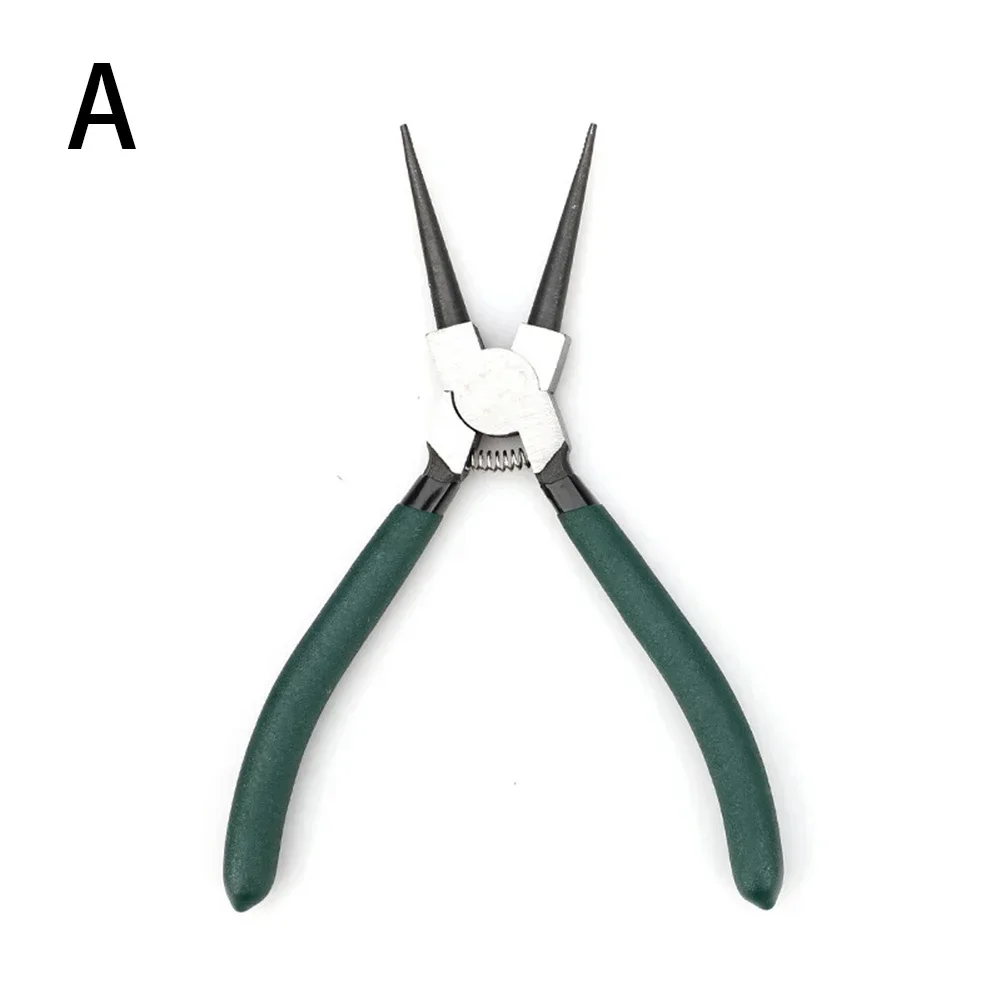 

Internal External Pliers Color Green Retaining Clip Pliers High-carbon Steel Effective Rust Prevention High Strength
