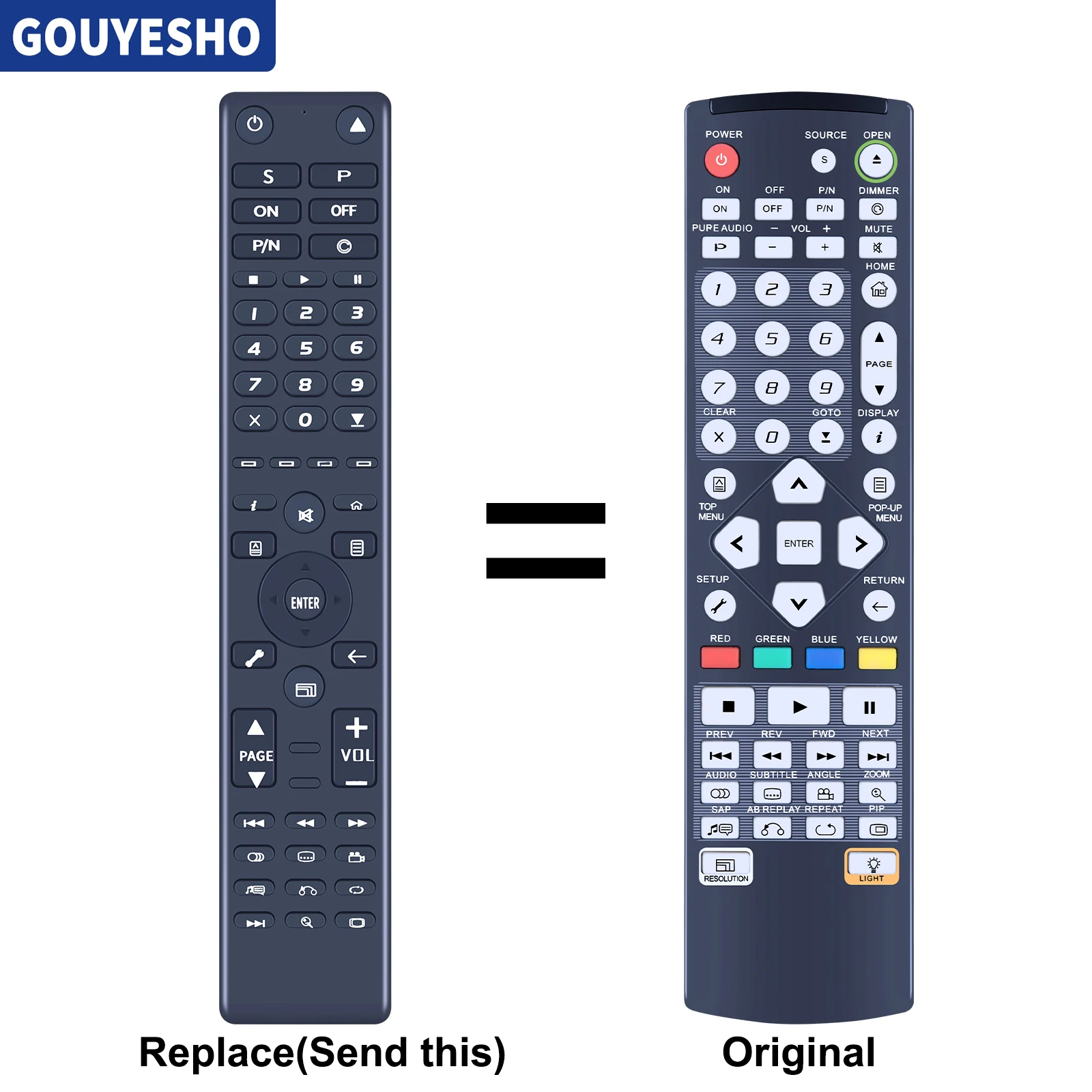 New Replace Remote Control For OPPO BDP-103 BDP-105 BDP-83 BDP-95 BDP-93 Disc Player