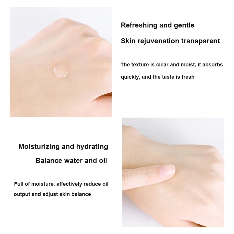 500ml Hyaluronic Acid Facial Essence Moisturizing Whiten Pore Shrink Anti-aging Freckle Anti Wrinkle VC Niacinamide Face Serum