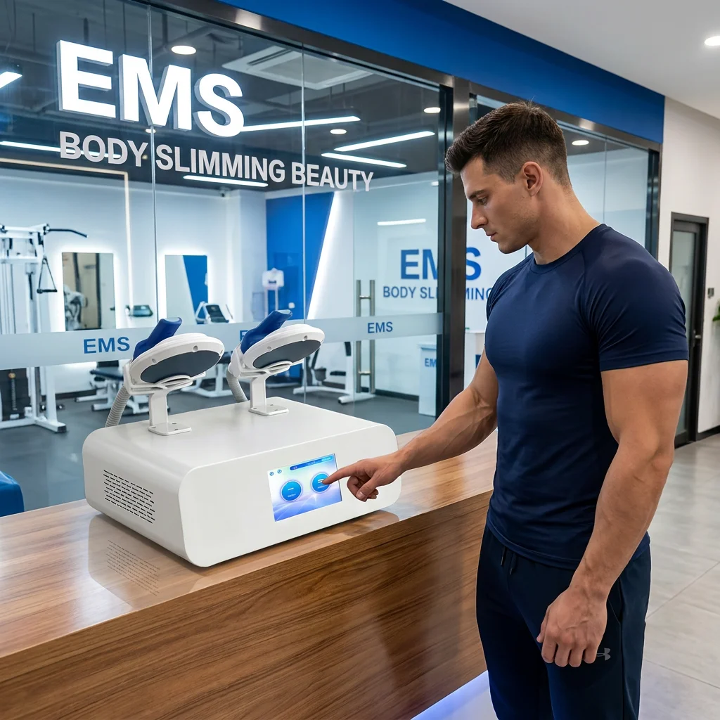 2026 Desktop EMS Body Sculpting Beauty Equipment for Body Slimming Muscle Building Fat Burning Weight Loss Cellulite
