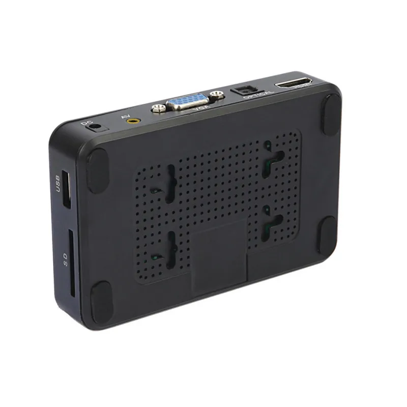 New Mini HD Media Box 4K Player Support Splicing Screen TV Projector Monitor U Disk SD HDD Autoplay PPT Advertise AD Players