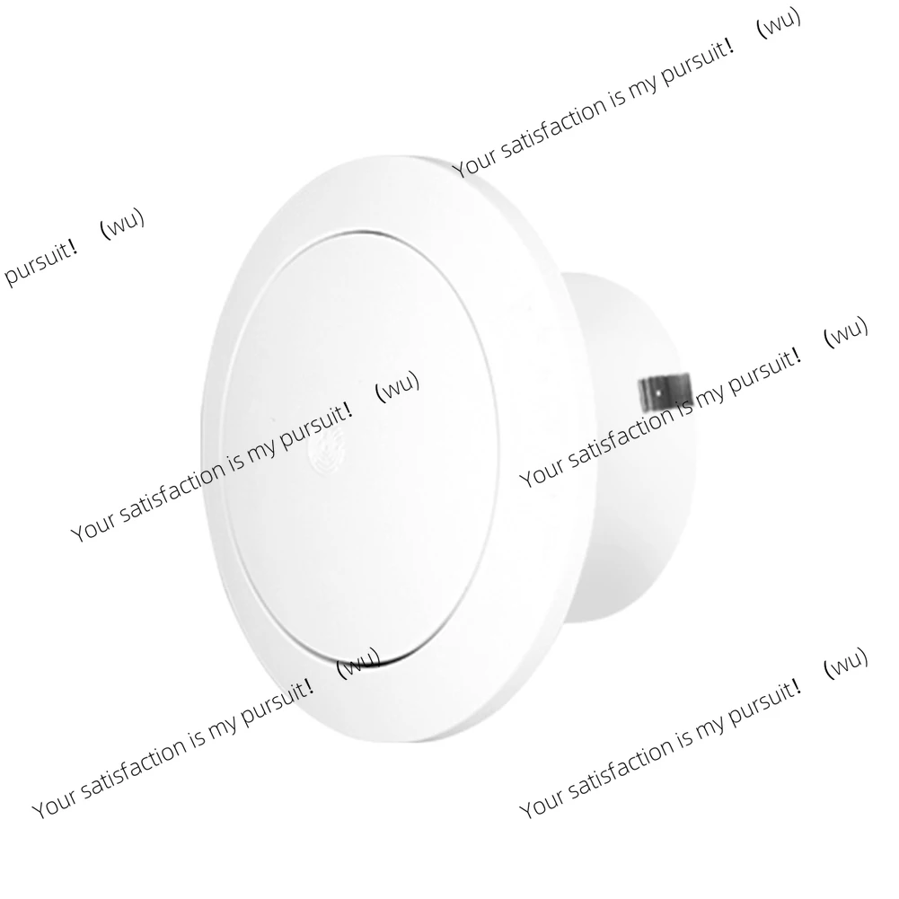 Round Air Vent Diffuser With Adjustable Exhaust Valve Grille, ABS Duct Cover Outlet For Home HVAC, Fits 75mm 100mm 150mm Pipes