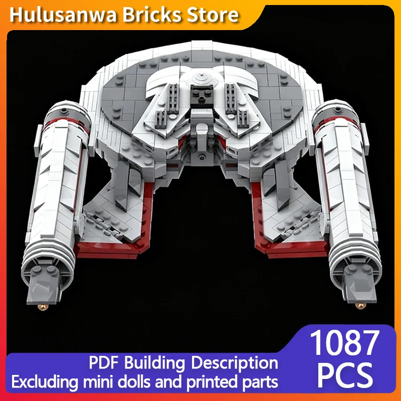 

Popular Movie NX-326 Spaceship Model MOC Building Bricks War Equipment Modular Technology Gifts Holiday Assemble Children Toys