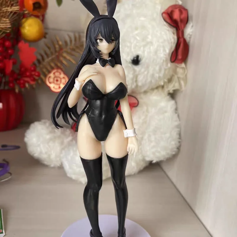 Figurka Hentai Kuro Bunny Kouhai-Chan 24cm, seksowna królicza dziewczyna, kolekcjonerska figurka akcji z PVC dla dorosłych, model zabawki, prezent dla fanów.