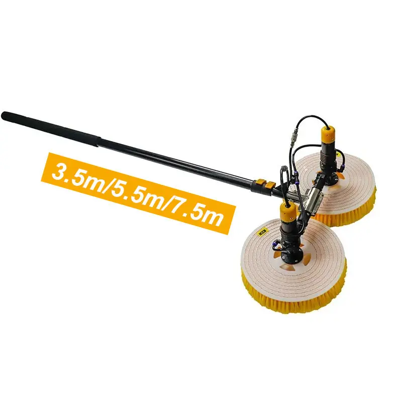 Solar Panel Cleaning Tools For Sale Telescopic Brush Solar Panel Cleaning Water Fed Pole Solar Panel Cleaner Machine