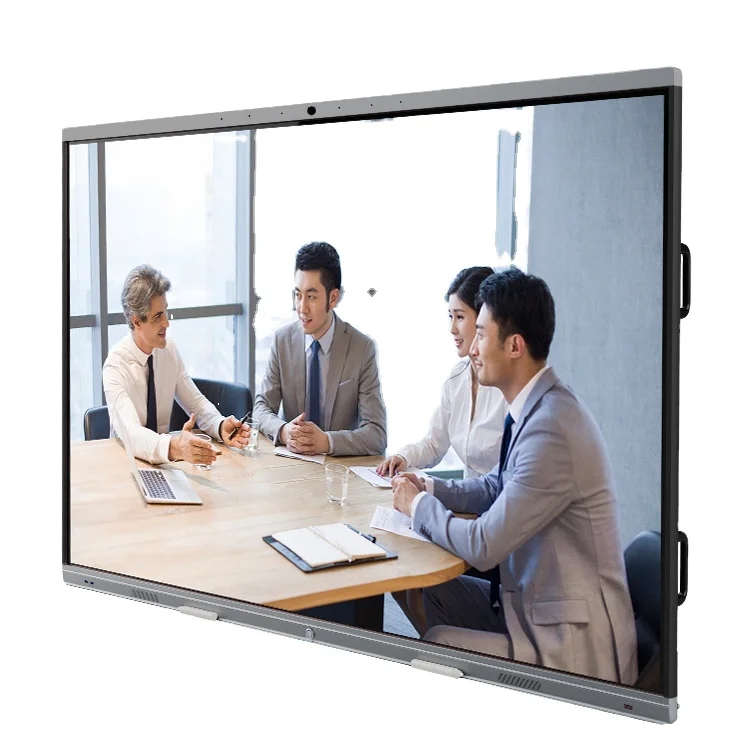 Built-in  Microphone Smart Touch Live Interactive Screen 4K UHD Digital Board Interactive Display Board 65''