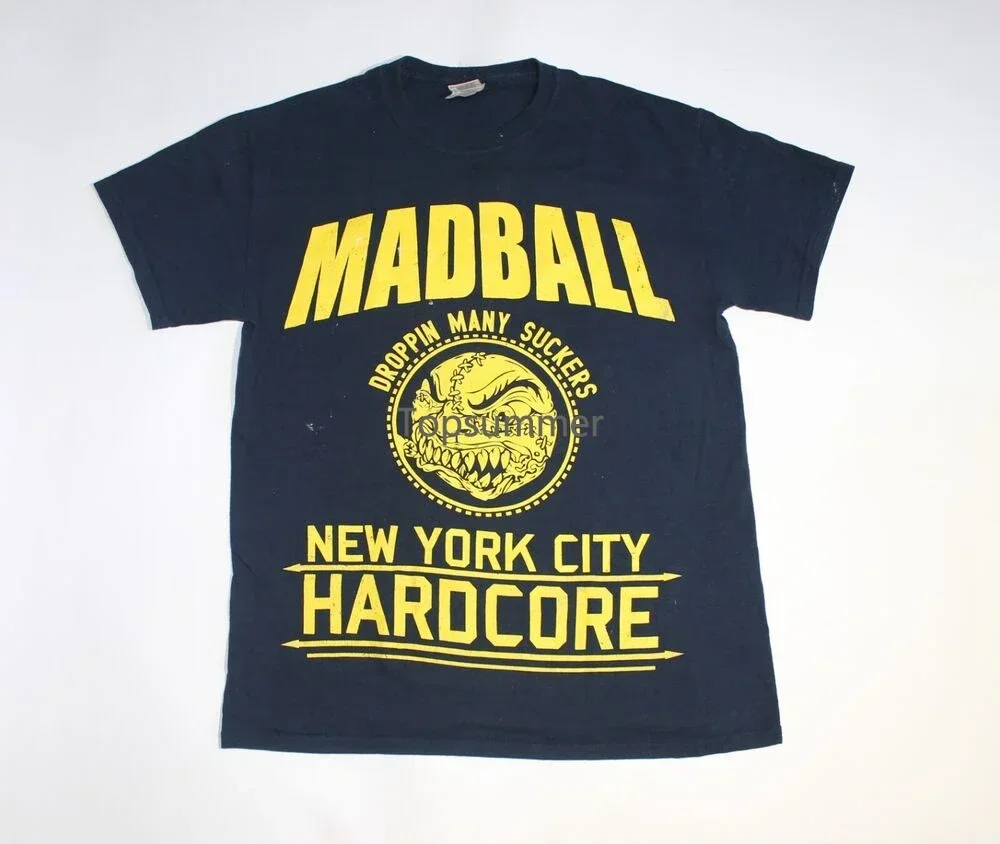 

Madball Shirt Hardcore Punk Band Navy Men'S Tee Medium