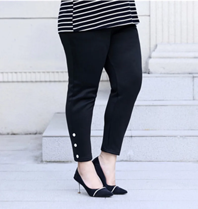 Office Formal Plus Size Pants For Womens 9XL 8XL 7XL 6XL Haren Pants Girls High Waisted Woman Black Work Spring Summer Trousers