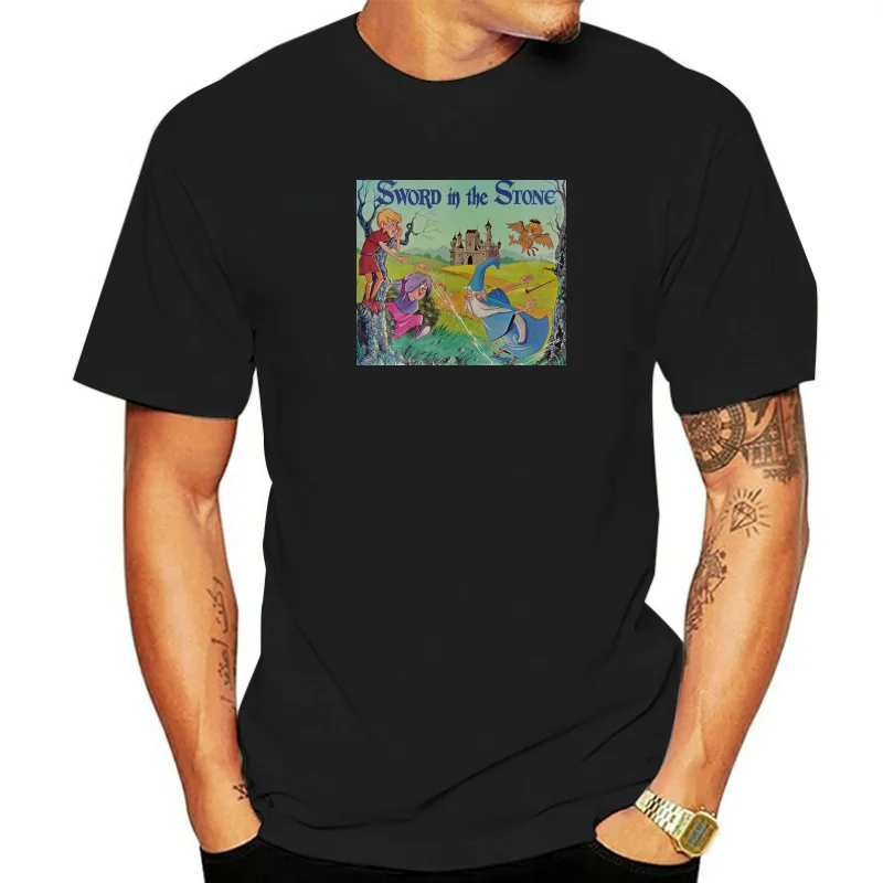 THE SWORD IN THE STONE T shirt Madam Mim Merlin Wart Archimedes castle 1963