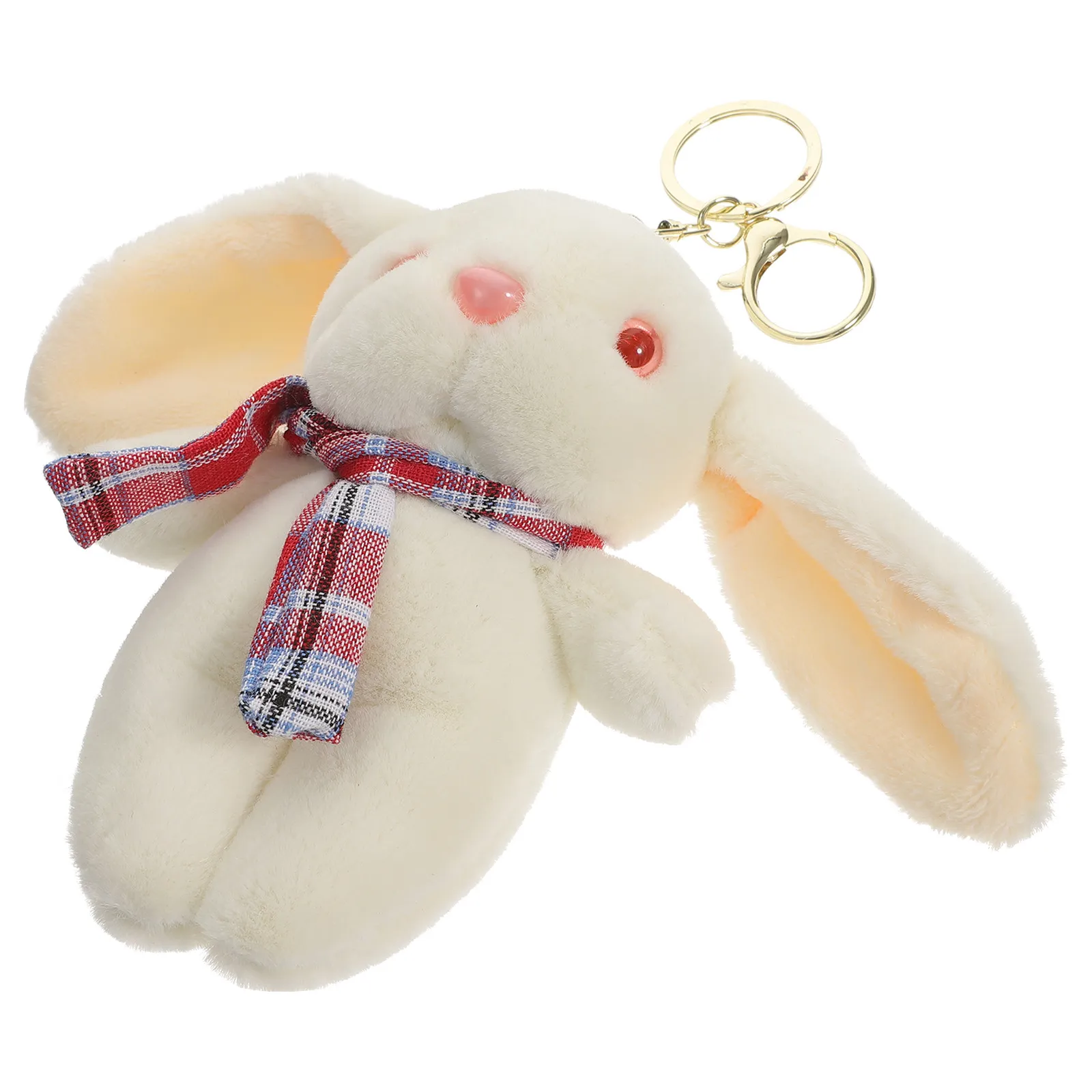 

Легкий брелок-кролик: креативное украшение для сумок, багажа и рюкзаков, декоративное кольцо с зайчиком