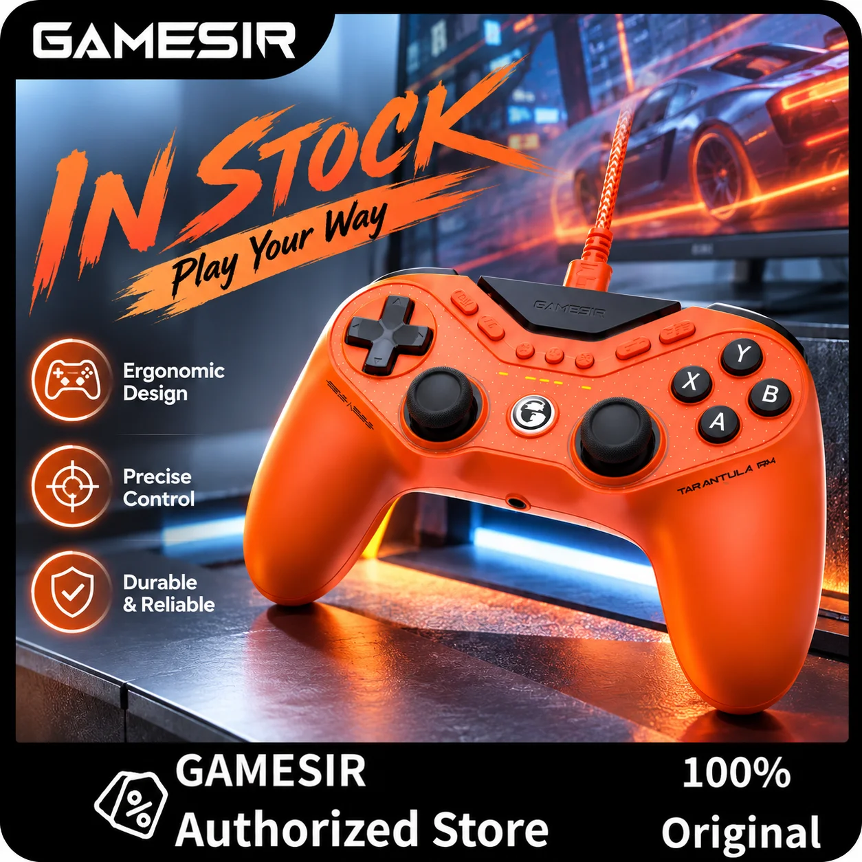 Manette de jeu filaire GameSir - Joystick Pc Gaming avis et prix