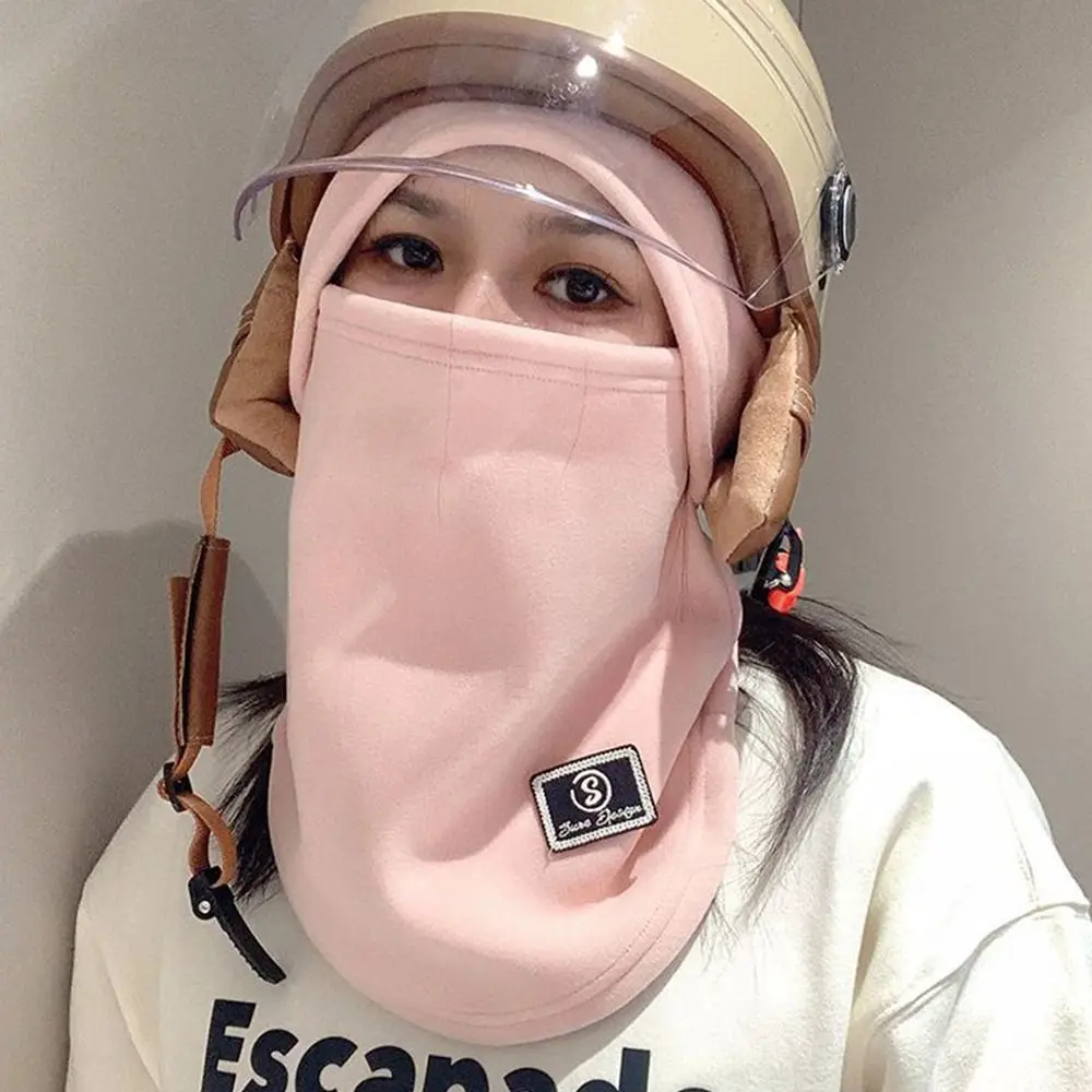 الشتاء المخملية الصوف بالاكلافا قبعة دافئة الأذن حامي البلوز قبعة يندبروف التفاف قناع غطاء الوجه للجنسين