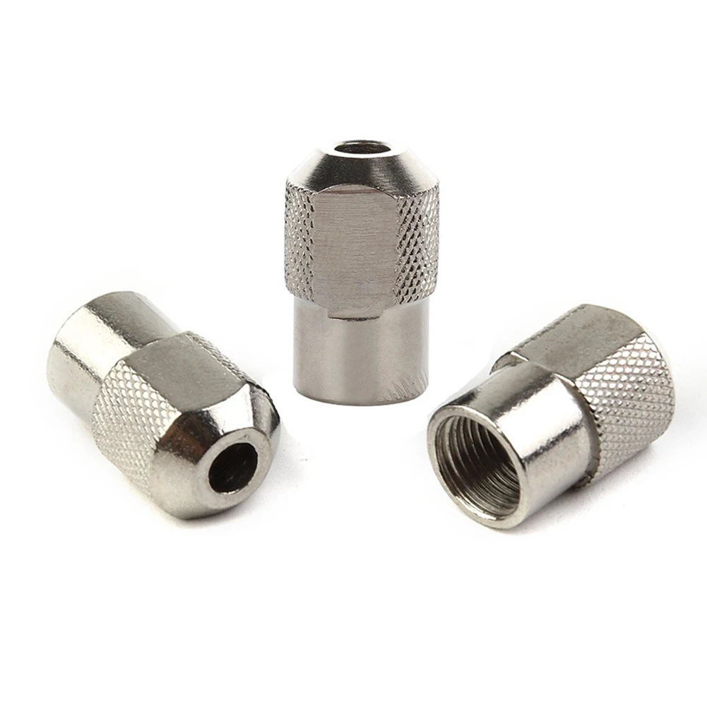 3Pcs M8x0.75เจาะ Chuck Electric Grinder Chuck Nut Collet Mata Bor หมวกติดตั้งเครื่องมือสำหรับ Dremel เครื่องมือโรตารี่