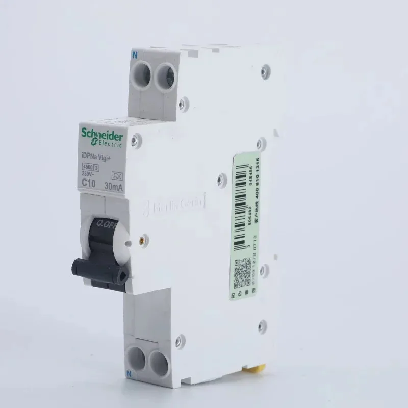 شنايدر A9 الجيل iDPNa vigi مزدوج في مزدوج خارج 1P + N 20A قطعة واحدة قواطع التسرب تصميم ممتاز سهل التركيب