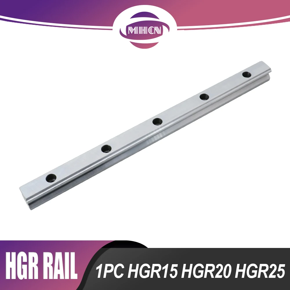 MHCN 1 قطعة HGR دليل السكك الحديدية 200-1000 مللي متر HGR15 HGR20 HGR25 HGR30 الدقة P-الصف CNC أدلة دليل خطي لنقش جهاز التوجيه باستخدام الحاسب الآلي #1