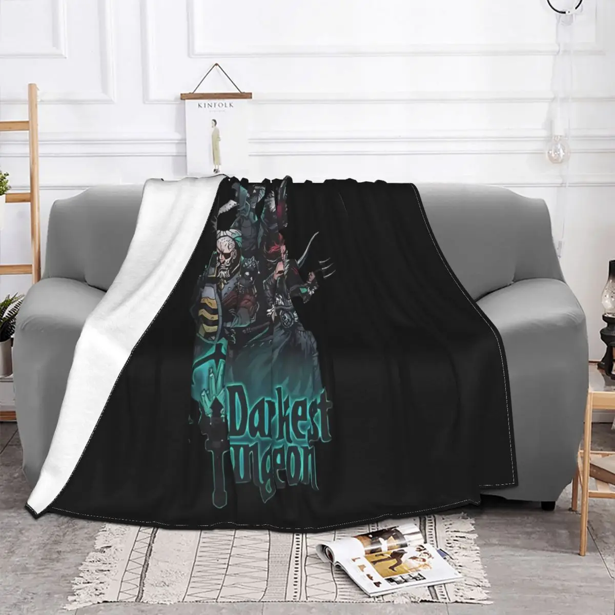 Rpg Game Darkest Dungeon Humorous Quilt Bedroom Blankets & Throws Winter Warm Blanket Throw Blanket