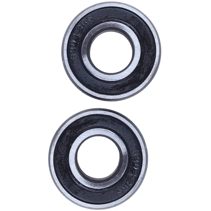 

AFOURT-6Pcs 6202RS 15Mm Inner 35Mm Outer Single Row Deep Groove Ball Bearing
