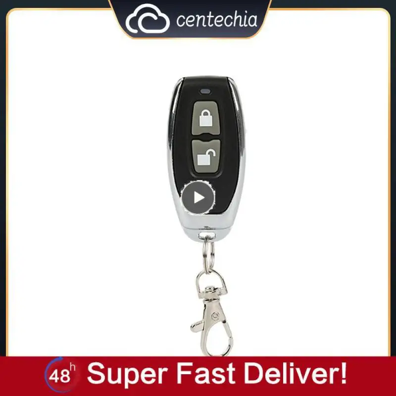 Mando a distancia RF de 1527 mhz, código de aprendizaje EV1527 para puerta de garaje, controlador de alarma, receptor de 433mhz, batería incluida