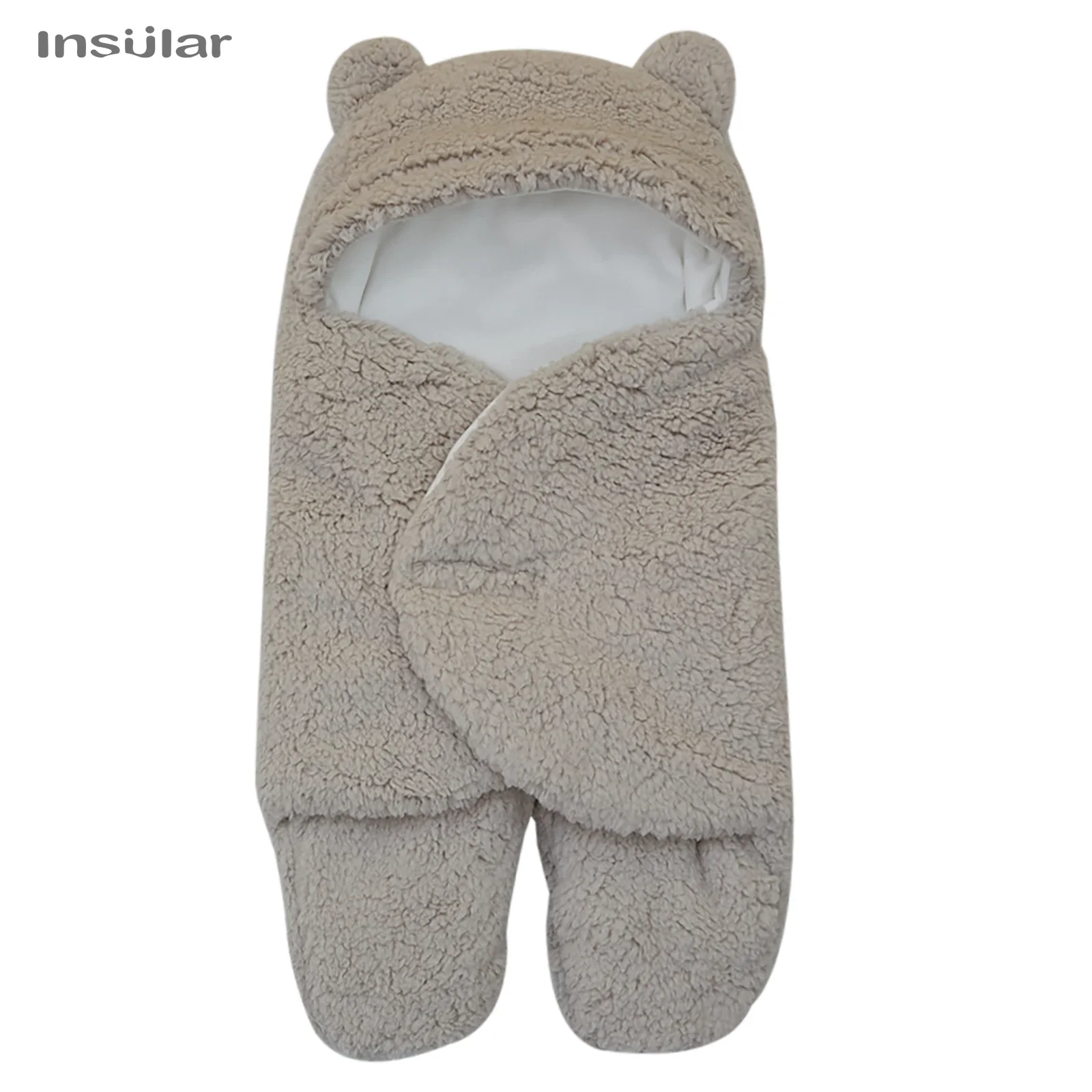 Winter Warm Baby Sleeping Bag Envelope Soft Newborn Baby Wrap Blankets Newborn Sleepsack Cotton Thicken Cocoon for Baby 0-6Month