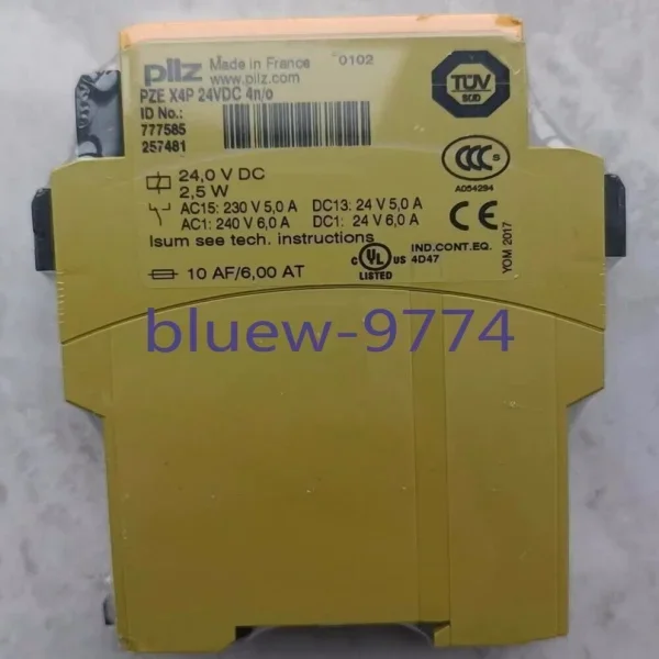 

2026 1pc Safety Relays X4p777585 X4p 777585 Brand New Original Spot Plc