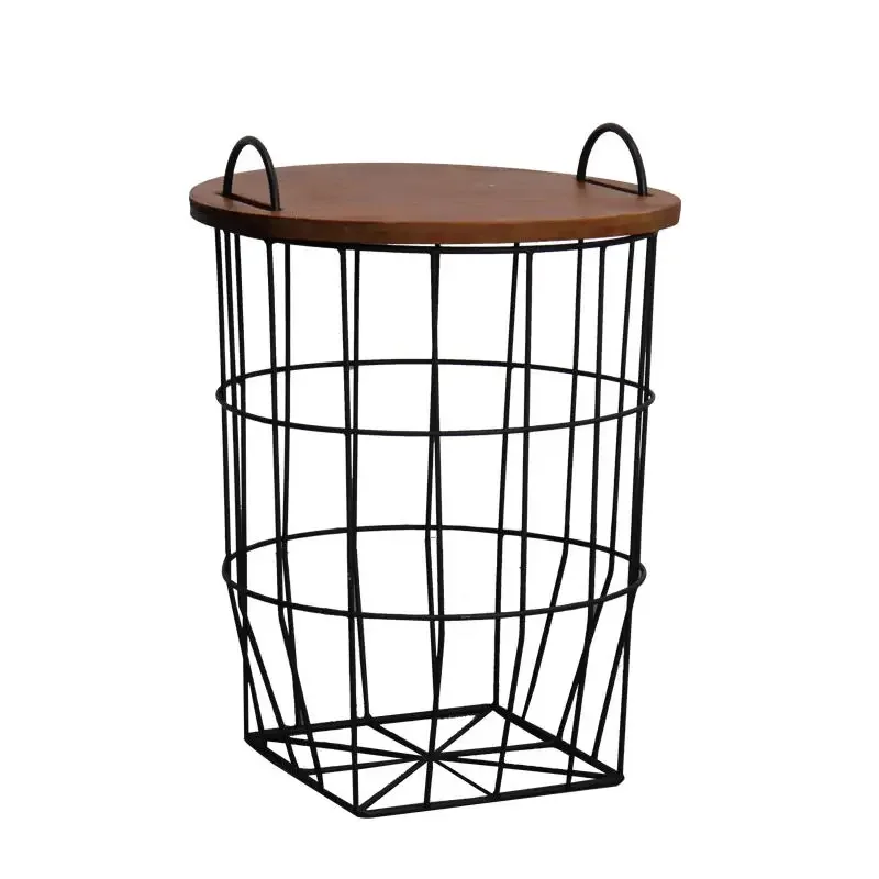 

dirty clothes storage baset wrought iron retro black storage bsket antique laundry baset clothes basket