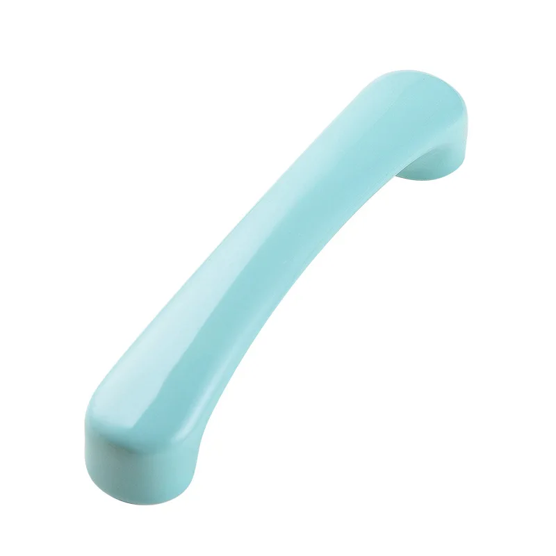 Kenop Lemari Anak Motif Kartun Warna-warni Gaya Nordik, Keramik untuk Lemari Pakaian, Dapur, dan Pintu