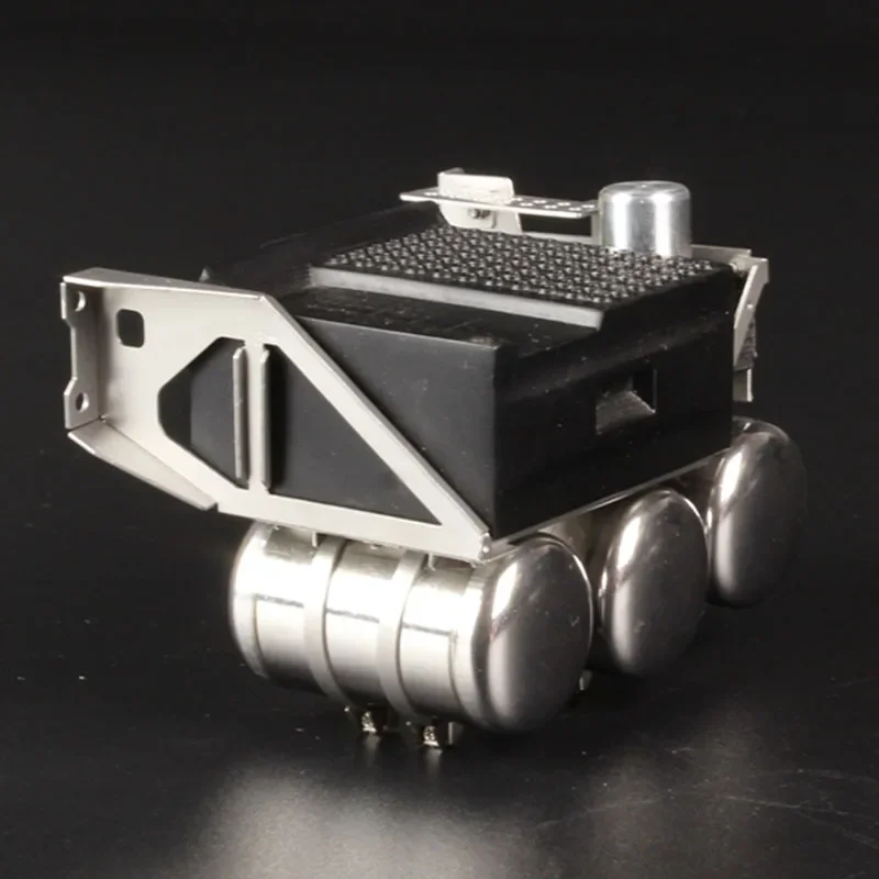 Scatola batteria di simulazione in metallo in scala 1:14 3 serbatoi di gas Accessori di aggiornamento per camion Tamiya RC VOLVO FH16 56360