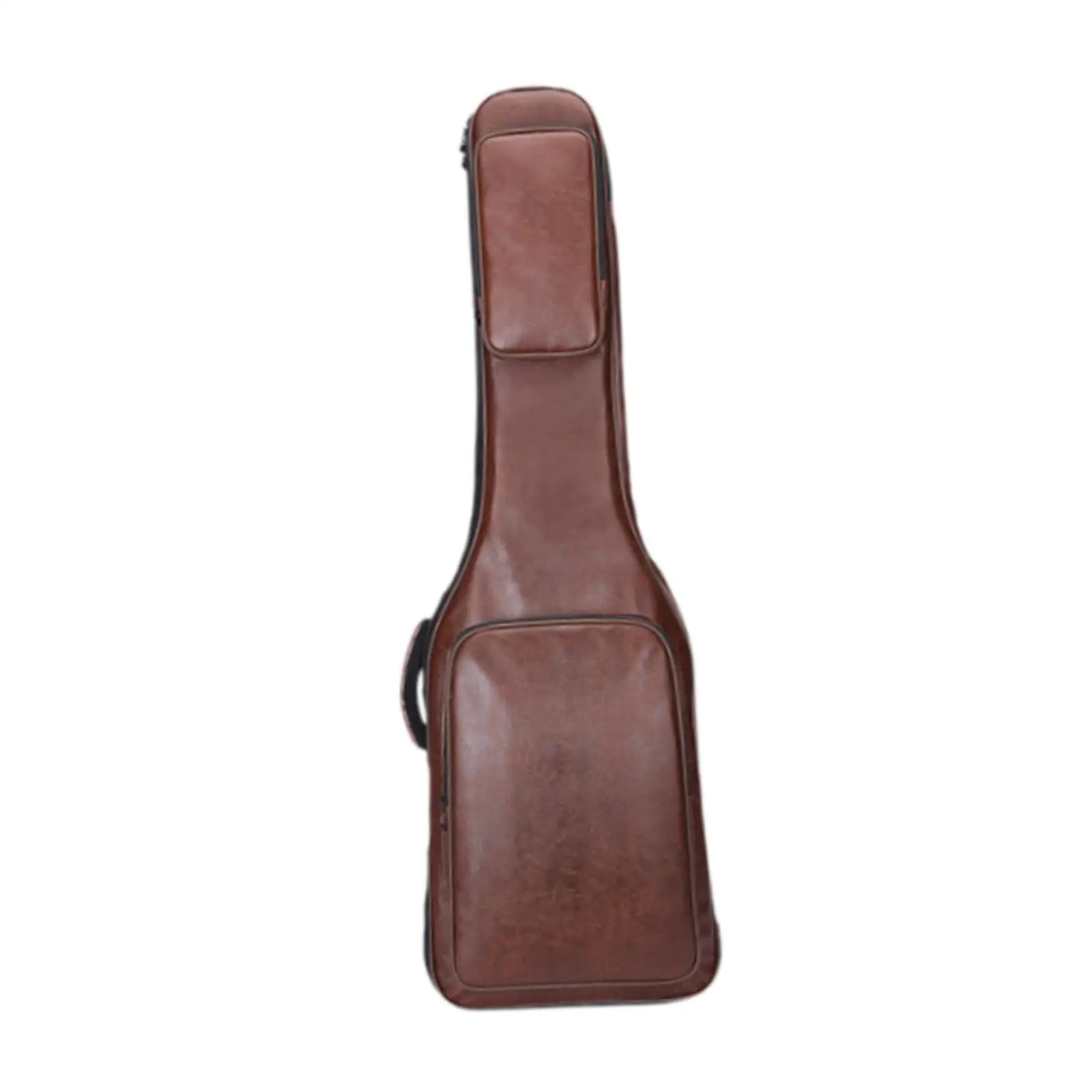 Guitar Gig Bag with Handle Wear Resistant Protective with Front Pockets