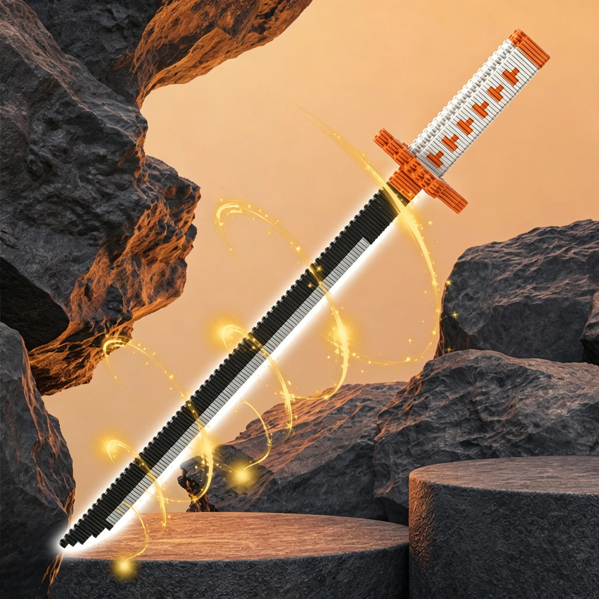 Anime Nichirin Sword Building - огляд і ціна Model Kit Ninja