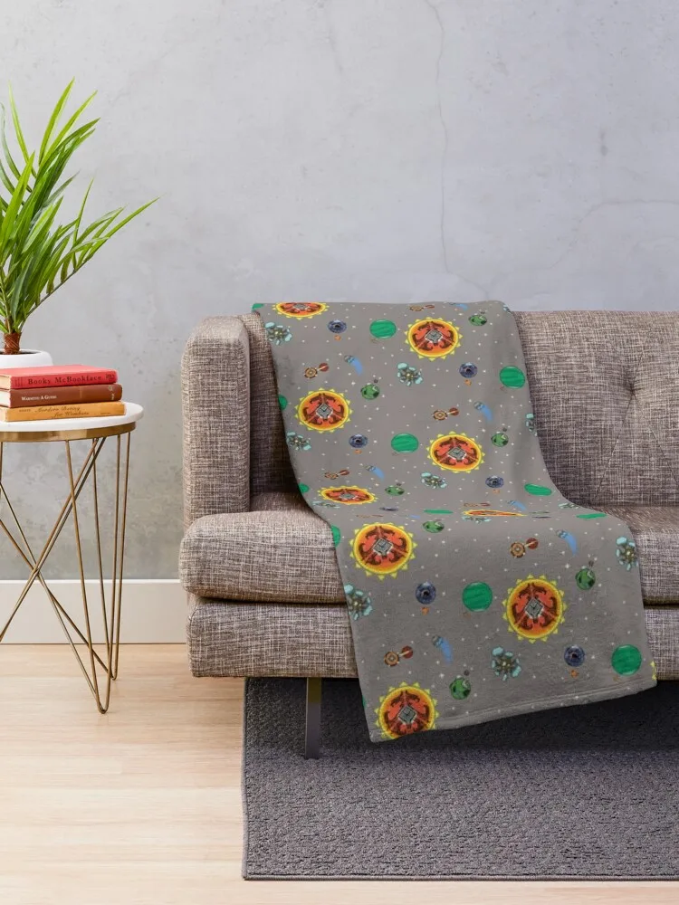 Hearthian Solar System Tri-blend Throw Blanket Beautifuls Personalized Gift Fashion Sofas Heavy Blankets