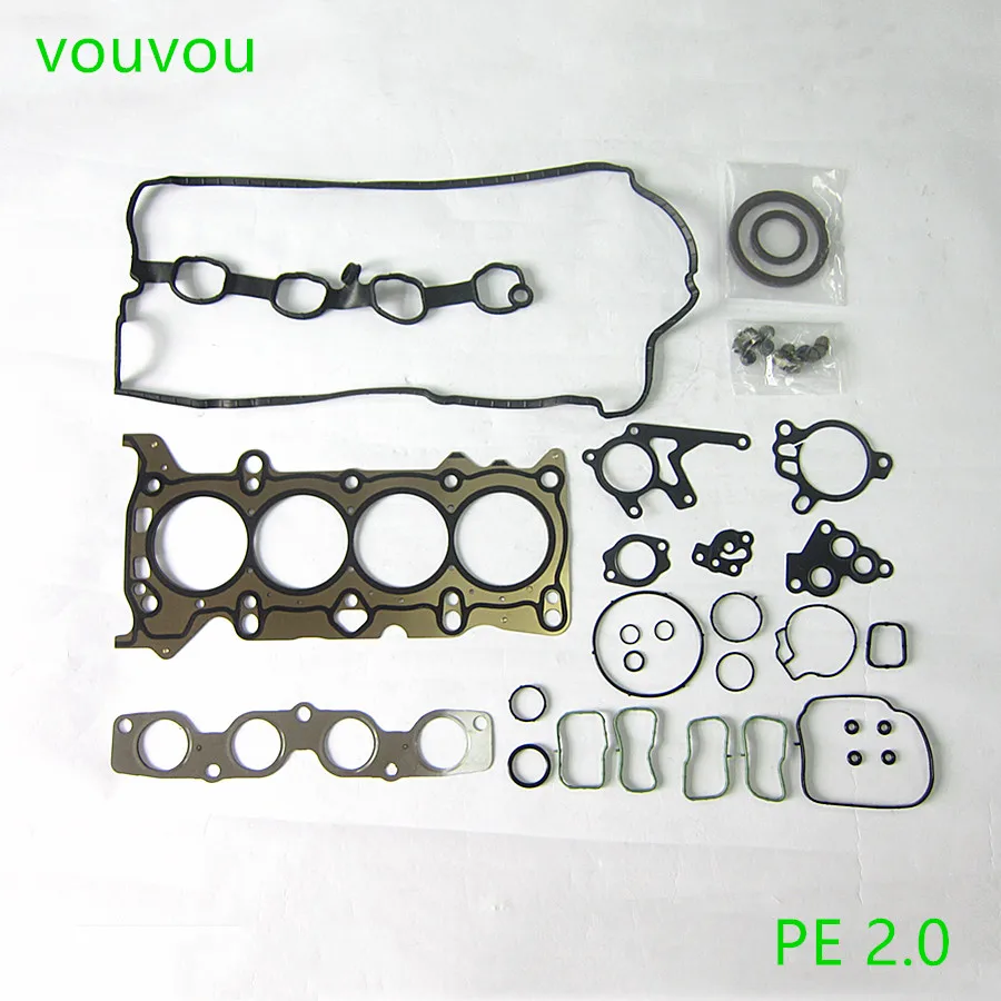 Car accessories engine cylinder head gasket set PE01-10-271 for Mazda 6 2014-2022 GJ GL CX-5 2012-2021 KE KF CX3 CX4 Mazda 3 2.0