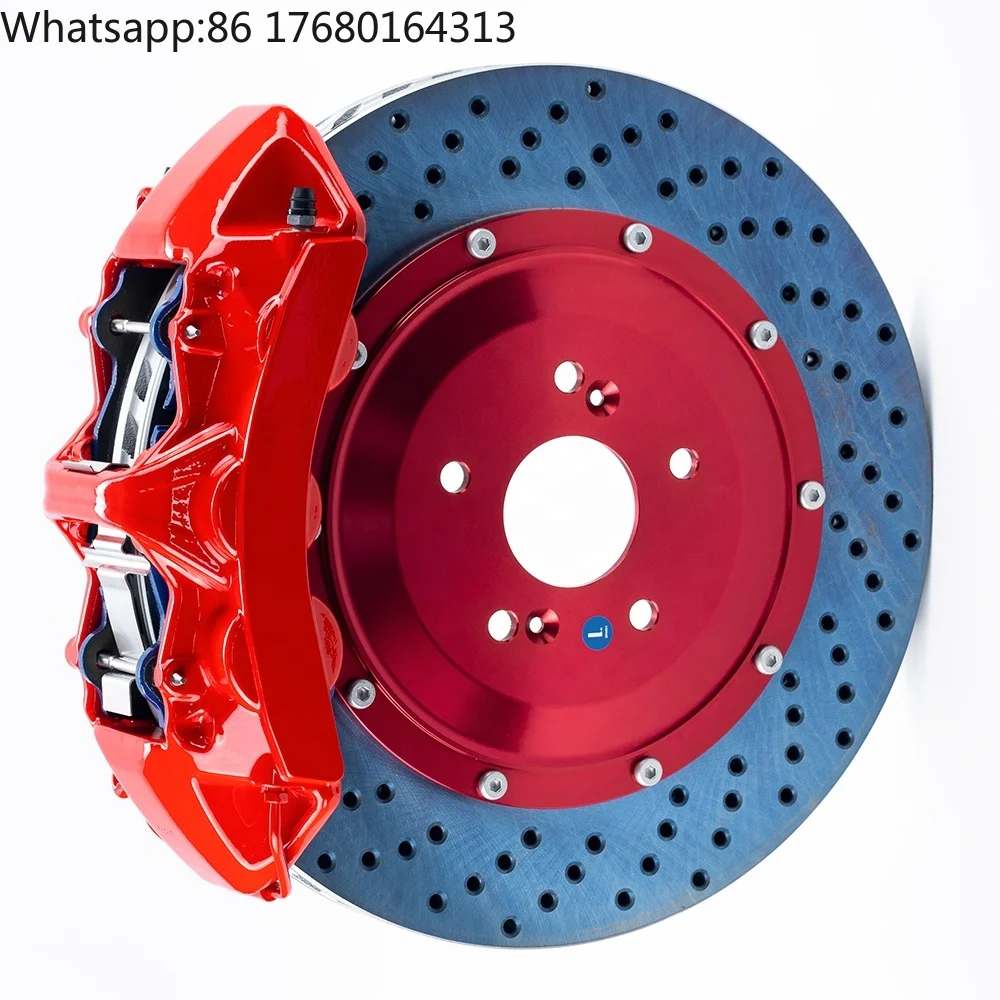 For High Performance 6 Piston Auto Brake Systems Racing 6 Pot Brake Caliper Gt6 for nissan 300zx 350z 370z Big Brake Kit