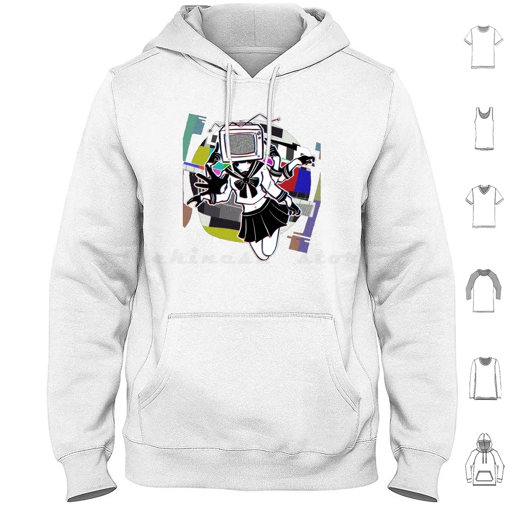 Echo Hoodie cotton Long Sleeve Echo Gumi Vocaloid Echo In The Mirror Megpoid Music Japanese Anime