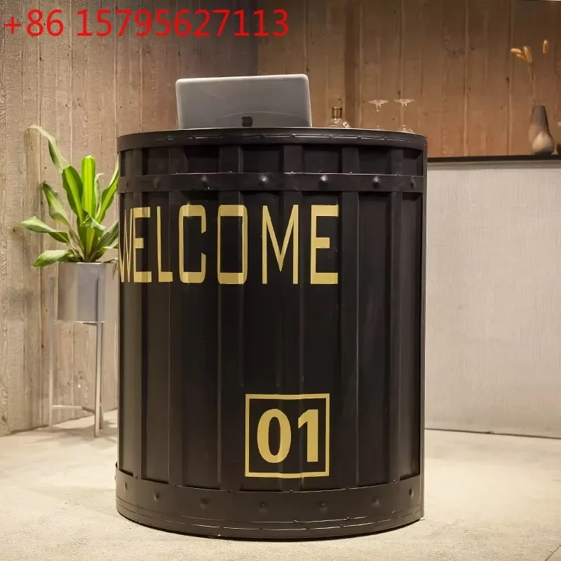 

Entrance Tables Grocery Store Counter Reception Desk Long Table Restaurant Furniture Luxury Office Companies Beauty Salon Dhome