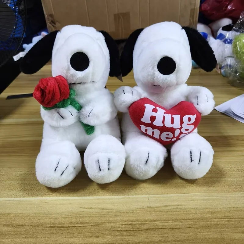 

New Cartoon Cute Snoopy Plush Toy Pillow Sofa Back Plush Doll Gifts Birthday Christmas For Children