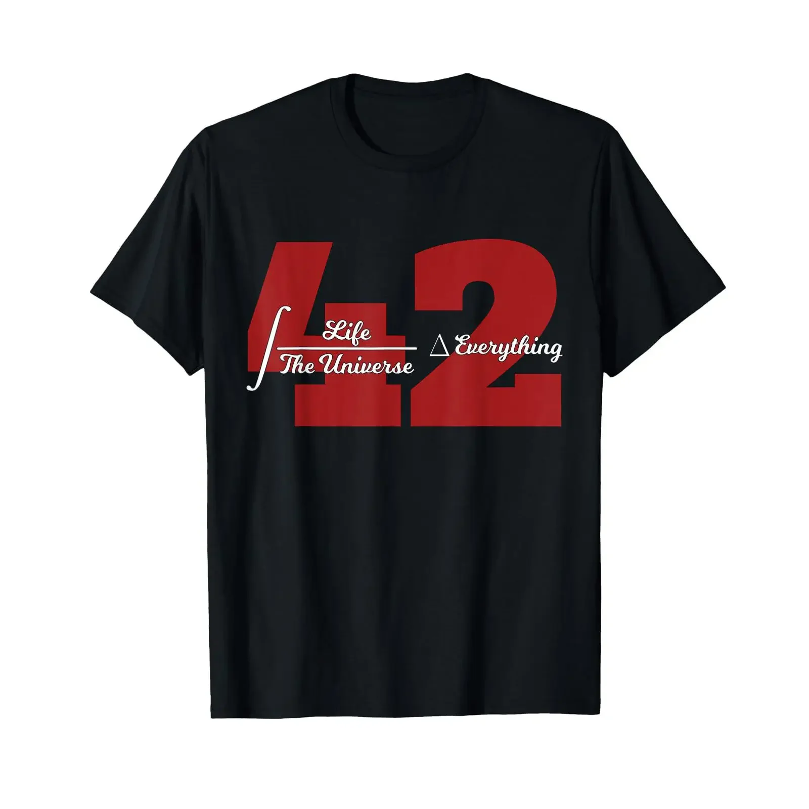 Life The Universe Everything 42 Equation T shirt vintage Washed Unisex fashion Comfortable designer clothes Casual Slightly