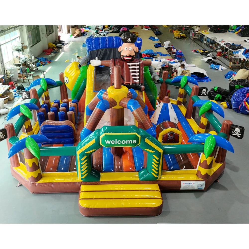 Portable Commercial Inflatable Bounce House Slide Combo Kids Inflatable Castle Playground Jumping Castle with Blower