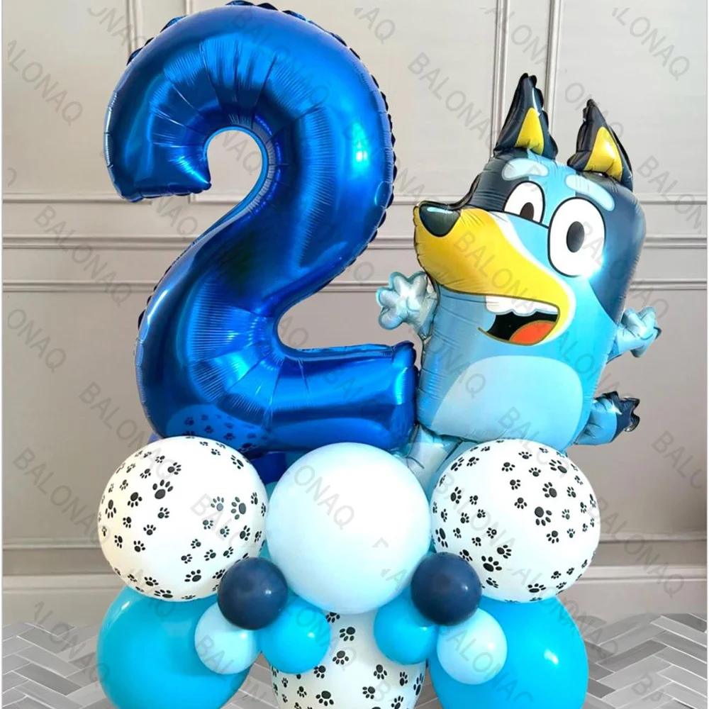 30Pcs Bluey Foil Ba…