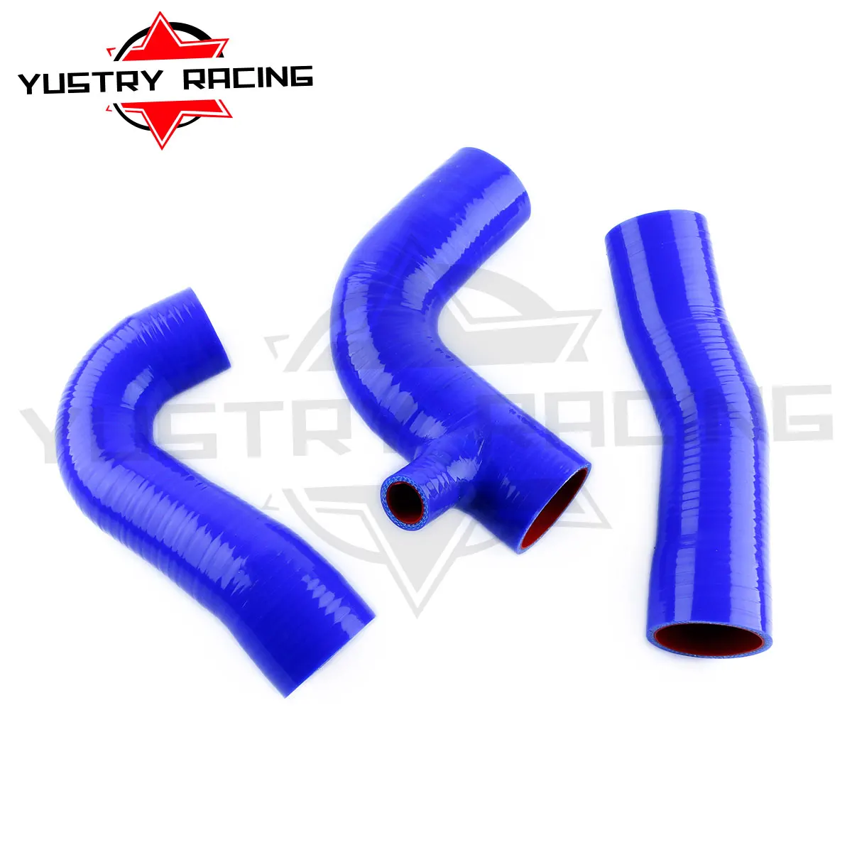 3PCS For Ford Sierra Cosworth 2WD Silicone Induction Intercooler Boost Hose Pipe