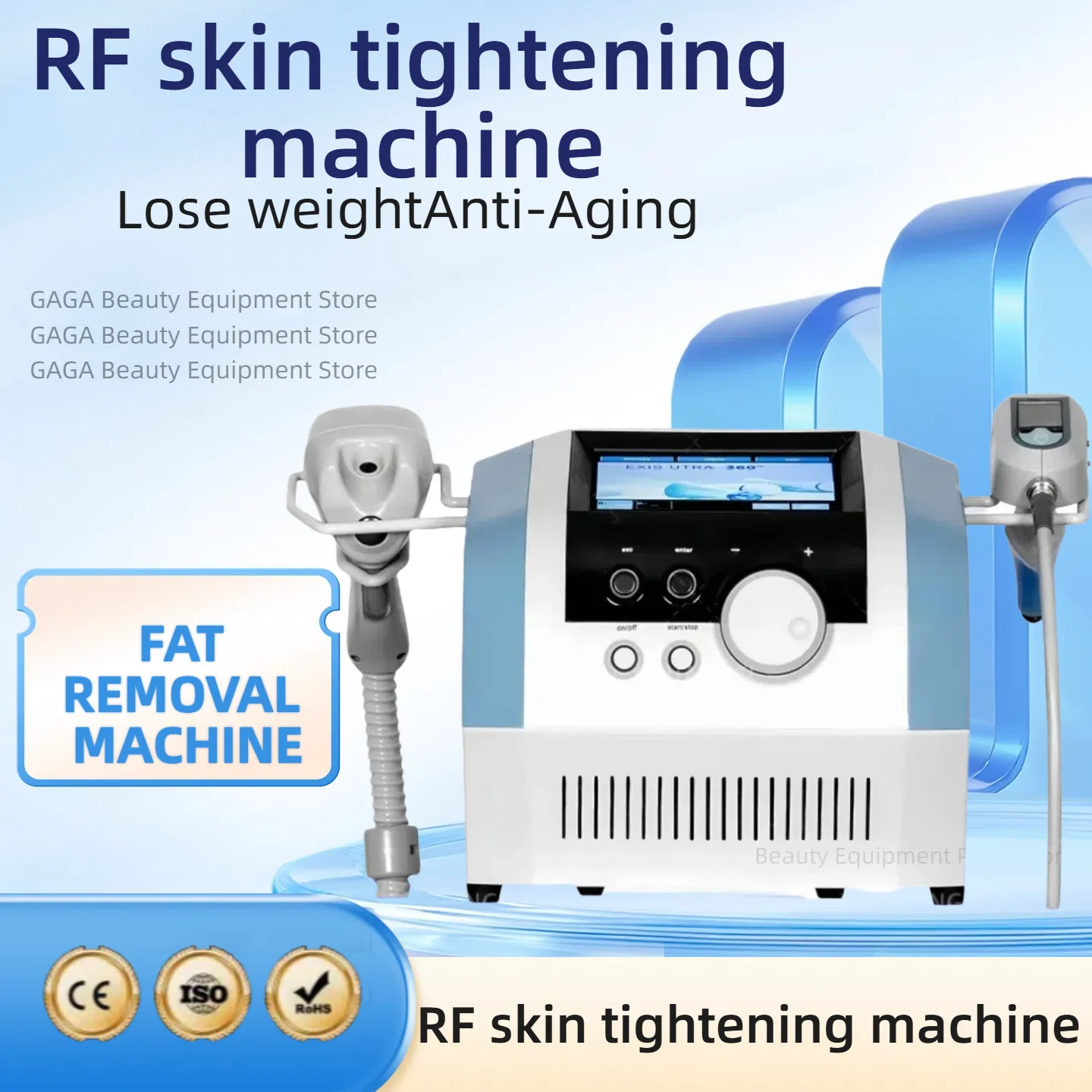 

NEO-оборудование для похудения, ультразвуковой аппарат для удаления морщин от целлюлита, подтяжка лица, 2 ручки, машина для уменьшения жира Ultra 360 для салона