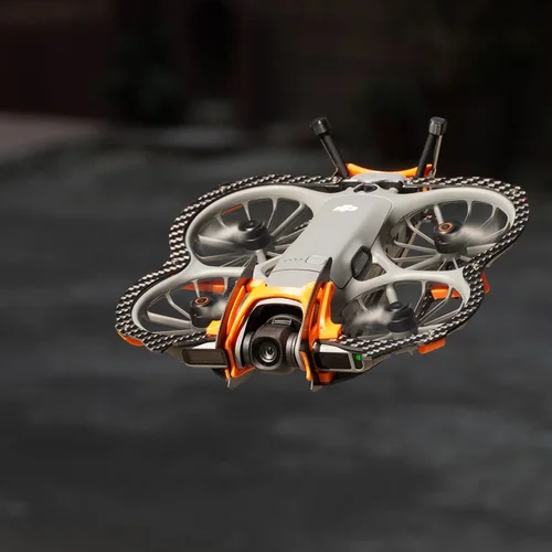 Imagen 2 del producto 360 ° Armadura mejorada de protección completa de fibra de carbono para Dron DJI Neo 2, Protector, anillo de parachoques, varilla protectora, accesorios para Dron