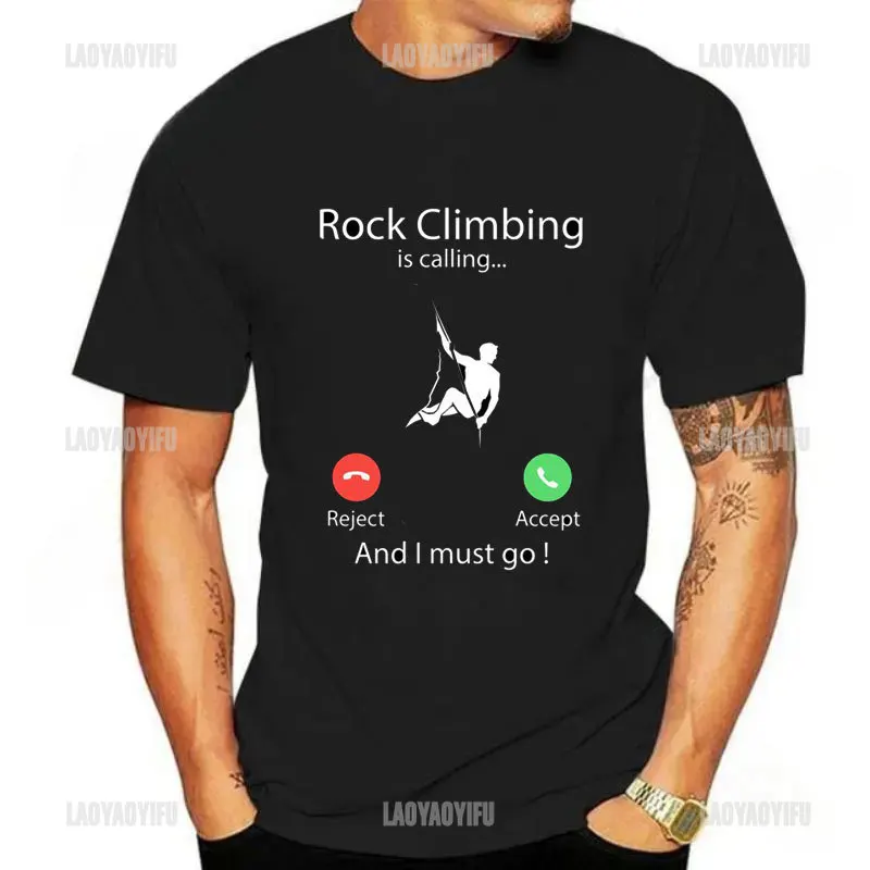 Summer Streetwear T Shirt Climbing Mountaineering Adventure Motion Graphic TShirt for Men Retro Bouldering Climber Casual Tops