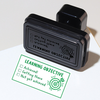 Learning Goal Stamp Set - Achieved, being achieved, not yet achieved - Teacher Grading Stamp - English Text Grading Stamp This w