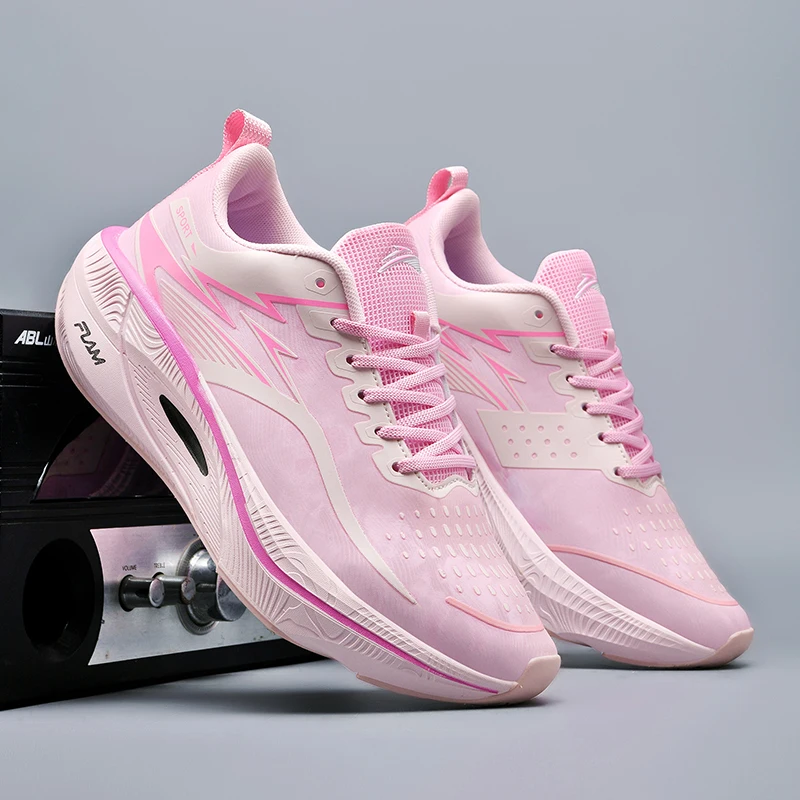 

Running Shoes, Men's Sports Shoes, Ultra-Light Shock-Absorbing, Non-Slip Carbon Plate, Men's and Women's Rebound Mesh Breathable