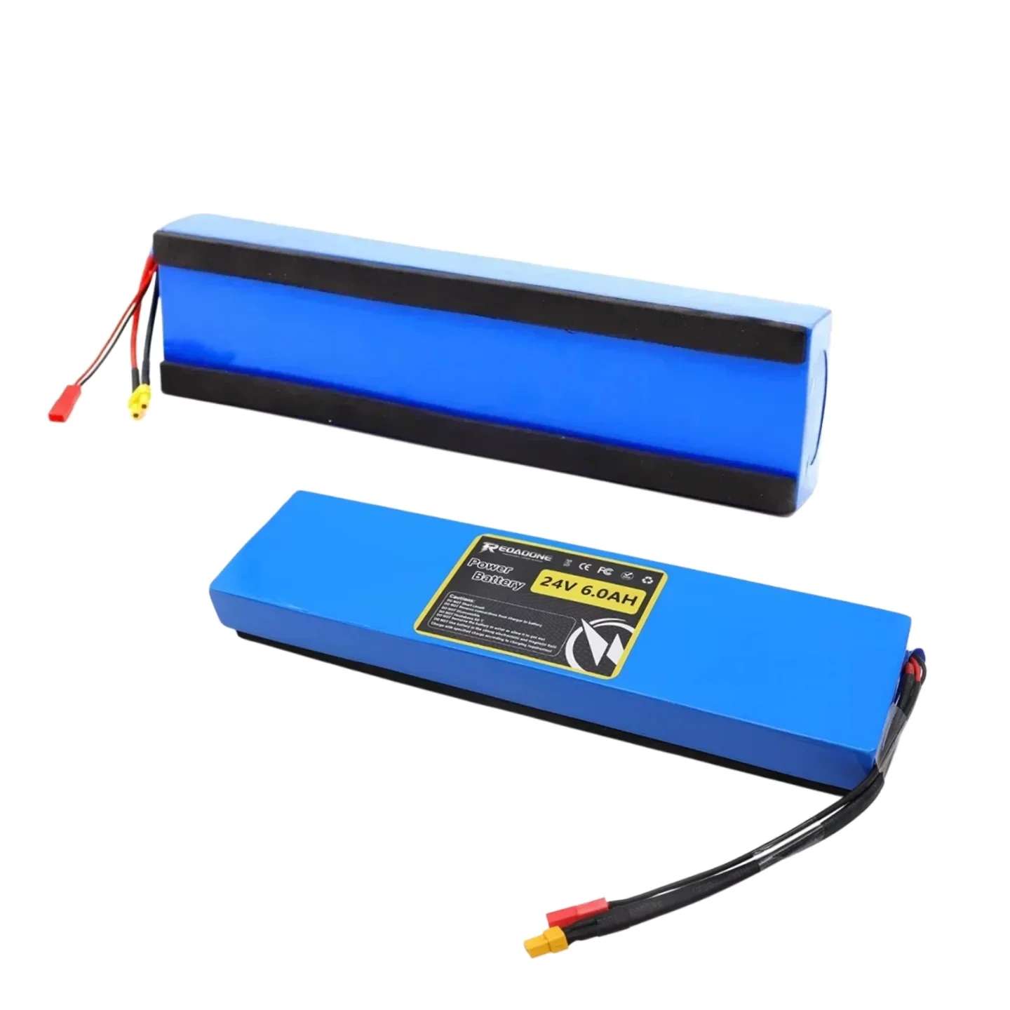 Image of 24V 6Ah Lithium-Ionen-Akku für E-Scooter Langlebig Leichtgewichtig Sicheres Design Wiederaufladbarer Akkupack mit BMS-Schutz