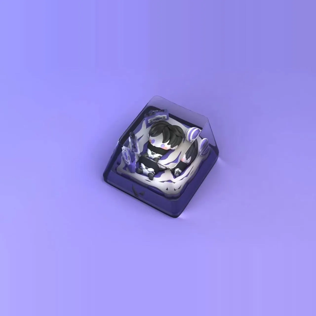 Valorant لعبة الأجهزة الطرفية Keycap الراتنج الإبداعية دور مفتاح غطاء Raze Killjoy حكيم مخصص لوحة المفاتيح الميكانيكية الحرفي كيكابس