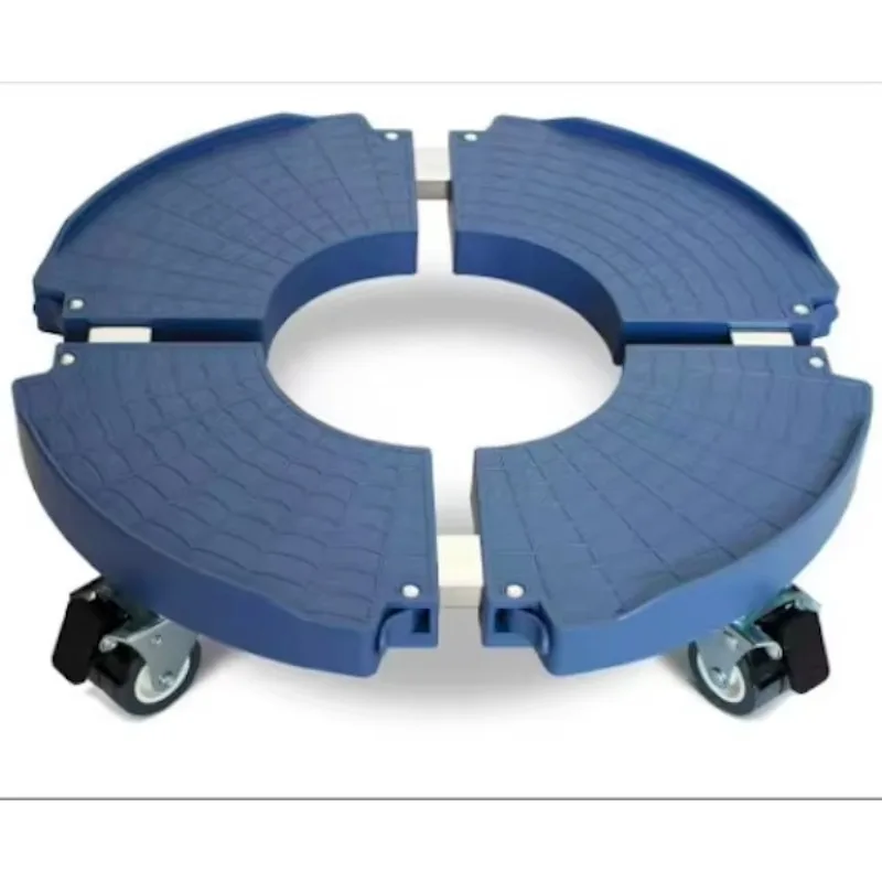 

Adjustable 15-22IN Round Plant Caddy with Lockable Caster Wheels Rolling Stand/Dolly/Roller for Planter, Flower Pot
