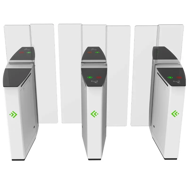 Security Pedestrian Barrier Gate Fitness Center Access Control Sliding Turnstile Gate