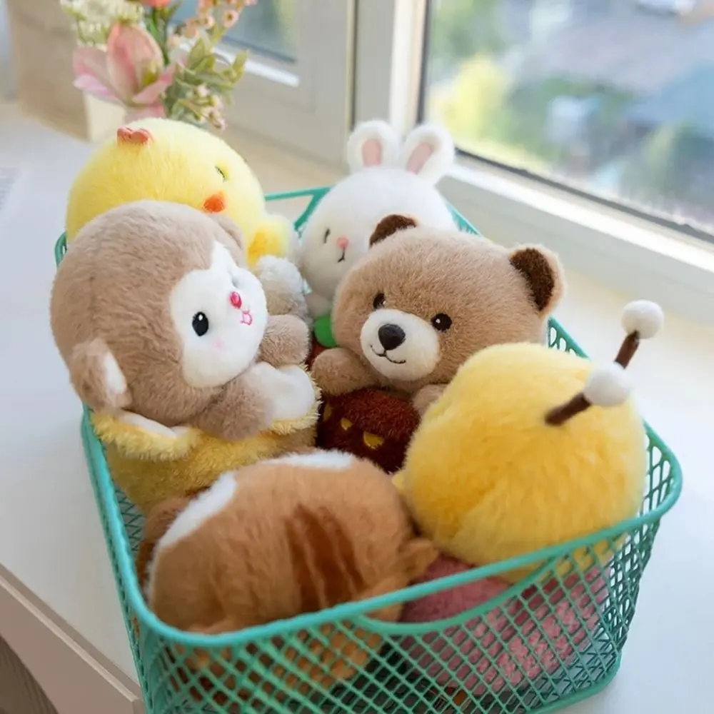 Komfort Plüschtiere Bär Eierschale Plüschpuppe Haustier Weiche Tischplüschpuppe Niedliche Biene Tier Plüschtier Kinder Geburtstag Weihnachten